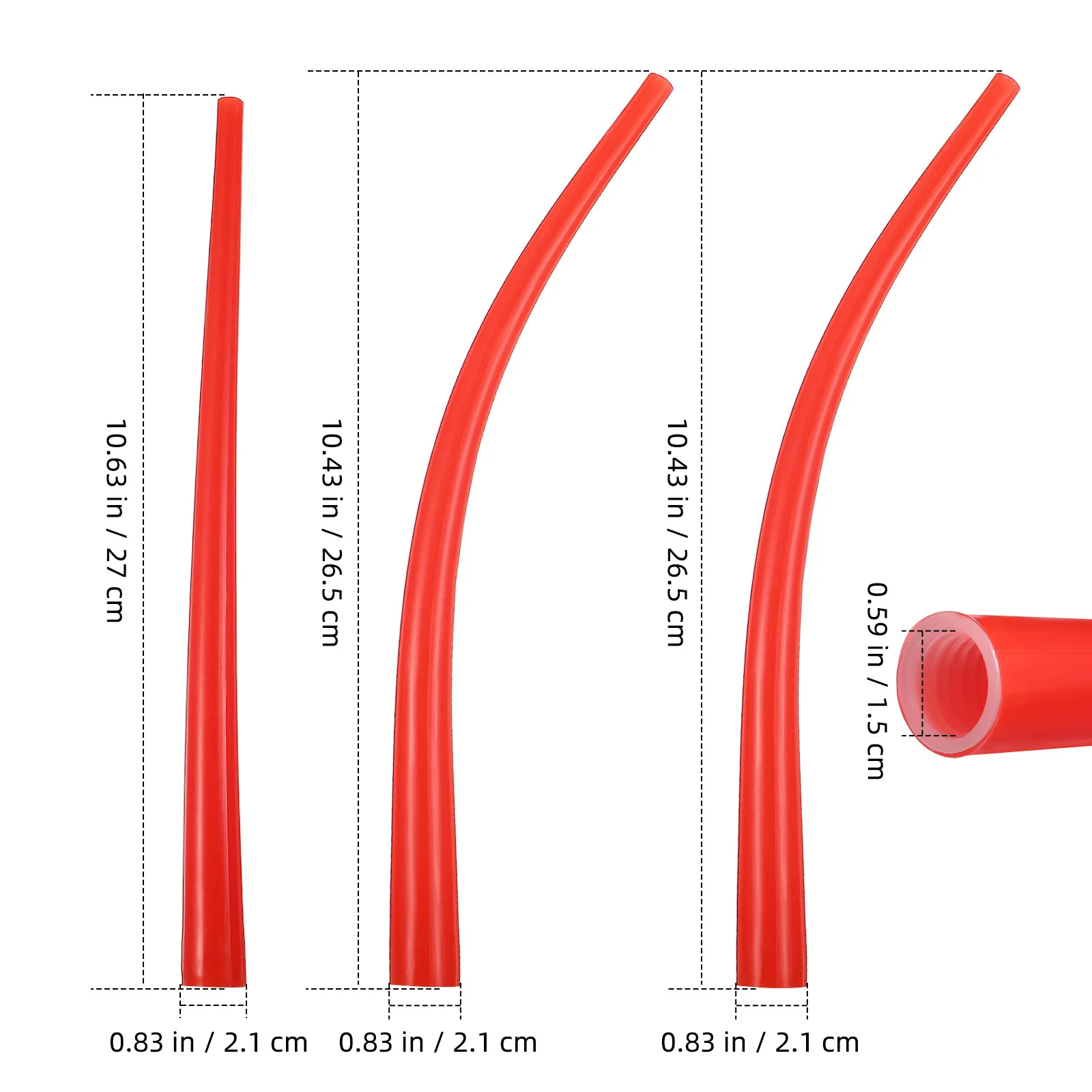 3개입 유리 접착제 노즐 미세 팁 연장 코킹 튜브 긴 길이 실란트 노즐 교체용 창문 타일용