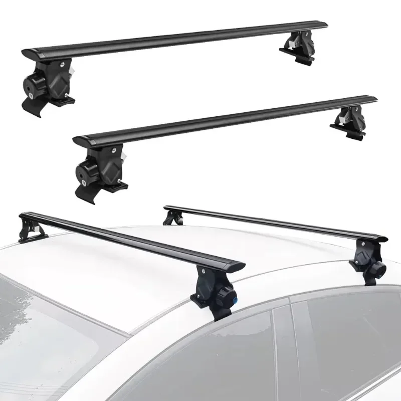 Universal Roof Crossbar Aluminum Alloy Roof Rack Suitable for cars/vehicles without luggage racks