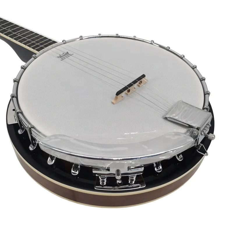 Chinese High Quality Aiersi Brand OEM Servise Mahogany Banjo 5 Kord Musical Instruments Banjo For Sale