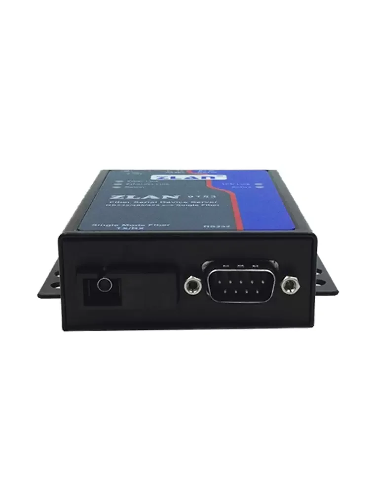 serial RS232 RS485 RS422 to Ethernet to optical fiber SC single model converter ZLAN9153