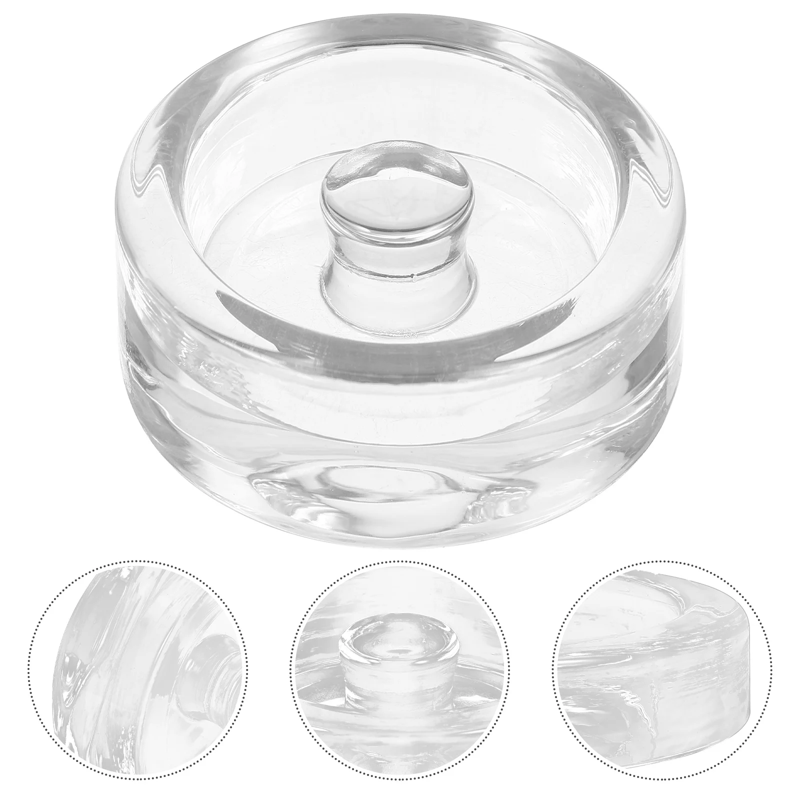 Fermented Glass Weights Mason Jar Fermentation Lids Wide Mouth Jars Pour and Store for Multifunction