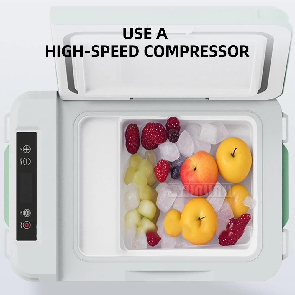 ثلاجة نيفراس المحمولة ذات الضاغط الخارجي ذات الاستخدام المزدوج للسيارة والمنزل