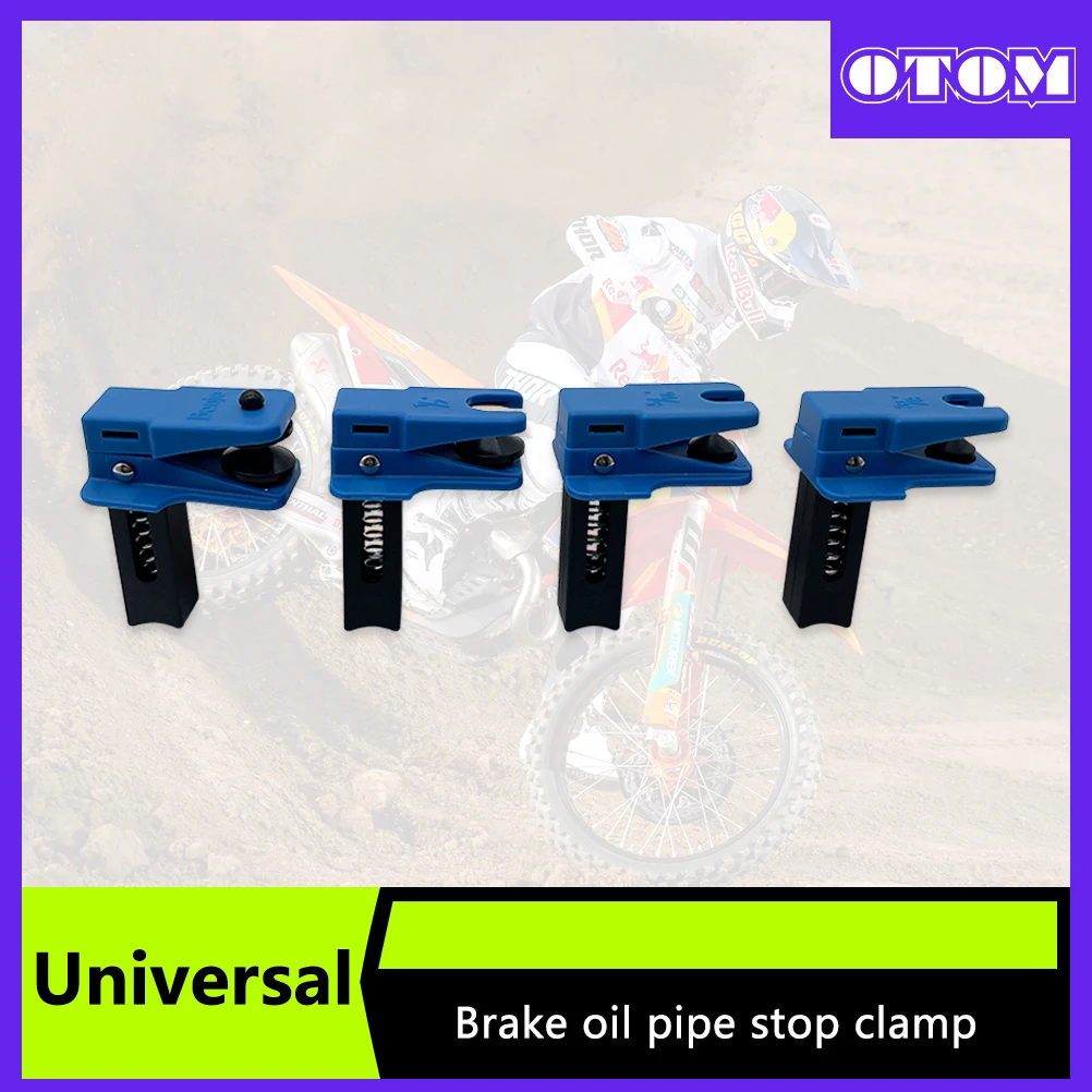OTOM Motocross Fuel Line Clamp Set Hose Pinch Nylon Clamp for KTM HUSQ HONDA Dirt Bike Universal Tool Brake Oil Pipe Stop Clamp