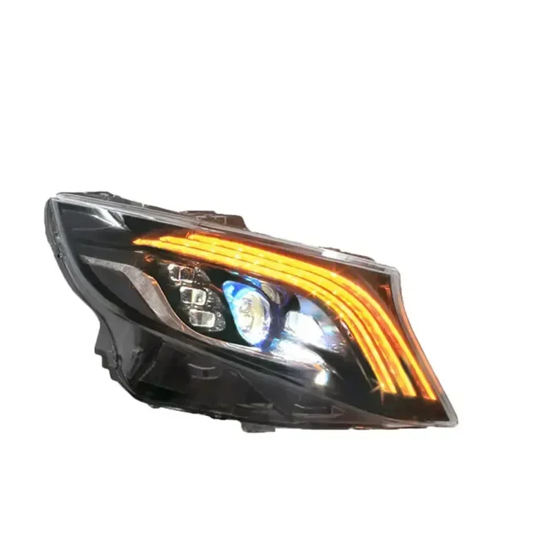 SJC For Mercedes-Benz Vito refitted Maybach laser LED headlamp V-class V260 streamer headlights 2016-2020