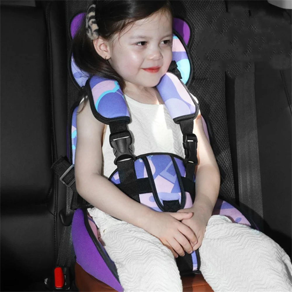 Baby Safety Seat for 0-12 Years Old Kids Universal Car Mattress Pad Portable Shopping Cart Mat Child Seat Car Child Cushion