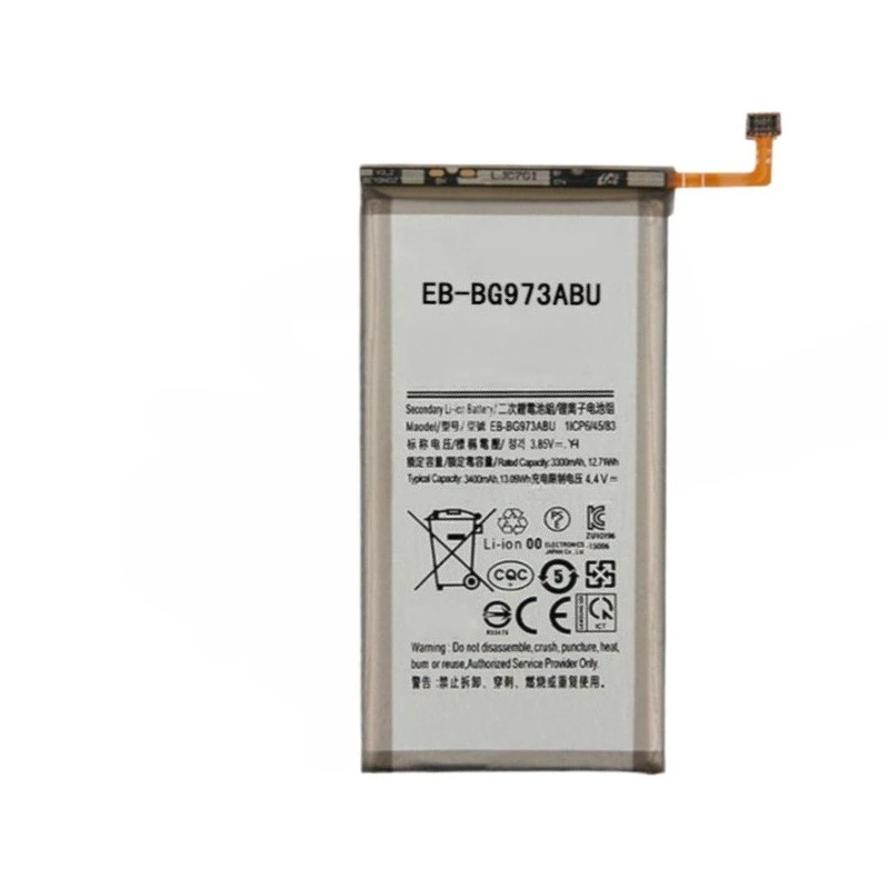 New EB-BG973ABU Replacement Mobile Phone Battery 3.85V 3300mAh For Samsung Galaxy S10 S10 X  G973F G973U SM-G9730 SM-G973