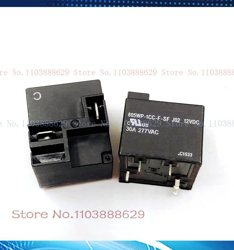 805WP-1CC-F-SF J02 12VDC 30A DIP-5