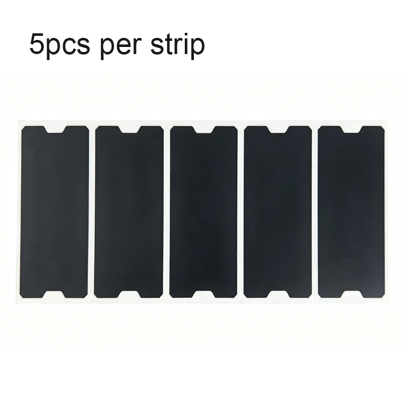 5PCS Laptop RAM Pure Copper Heatsink Cooling Pad Memory Thermal Heat Sink Cooler Compatible With DDR4 DDR5 Gaming Notebook