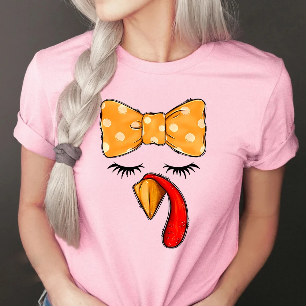

Funny Thanksgiving Women's Clothing Turkey T-shirt's Thanksgiving Crew Women's Clothing Thanksgiving Families Matching T-shirt's