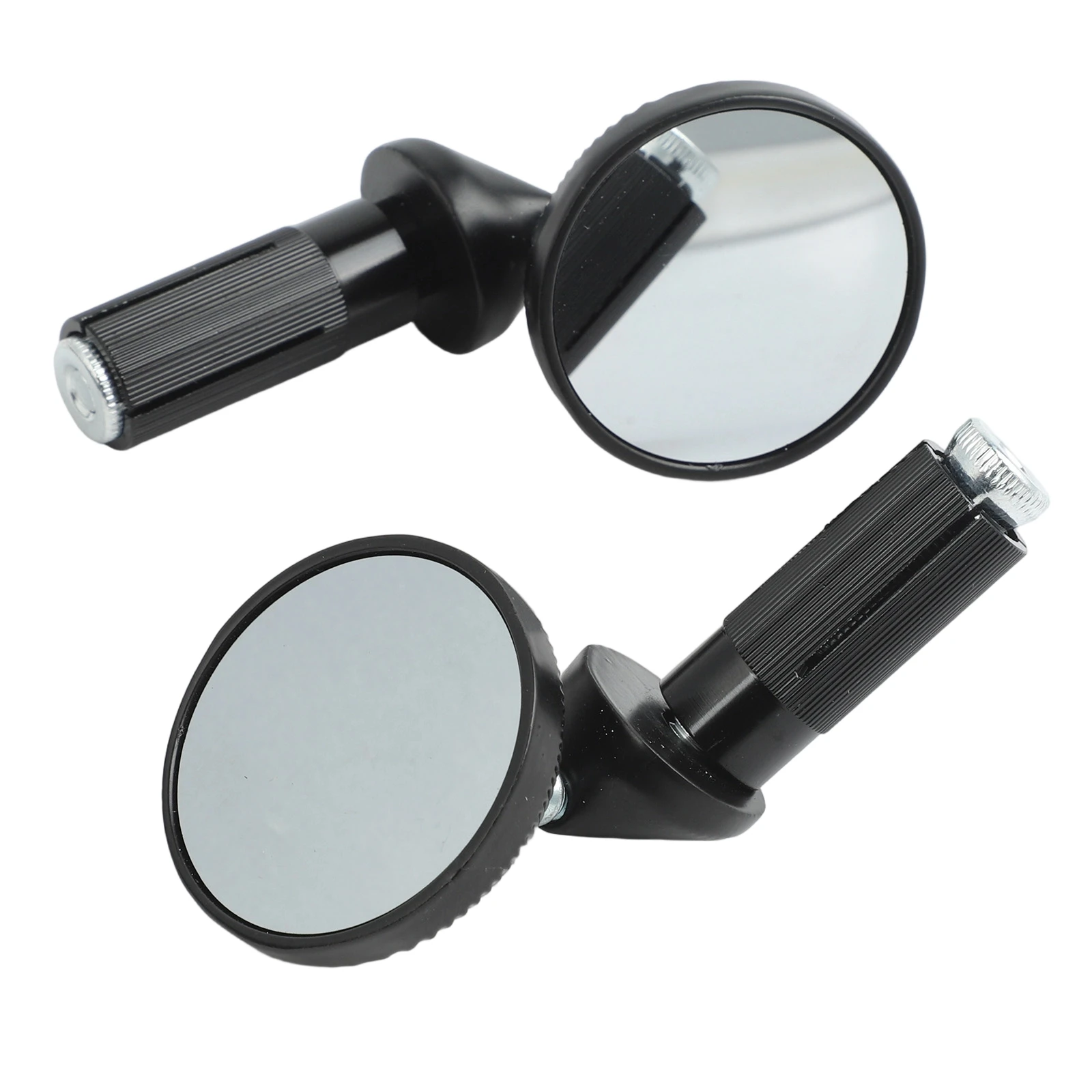 Motorcycle Handlebar Rearview Mirror Handlebar Extended Rear View Mirror Small Mirror Blind Spot Wide View Safety Turning Mirror