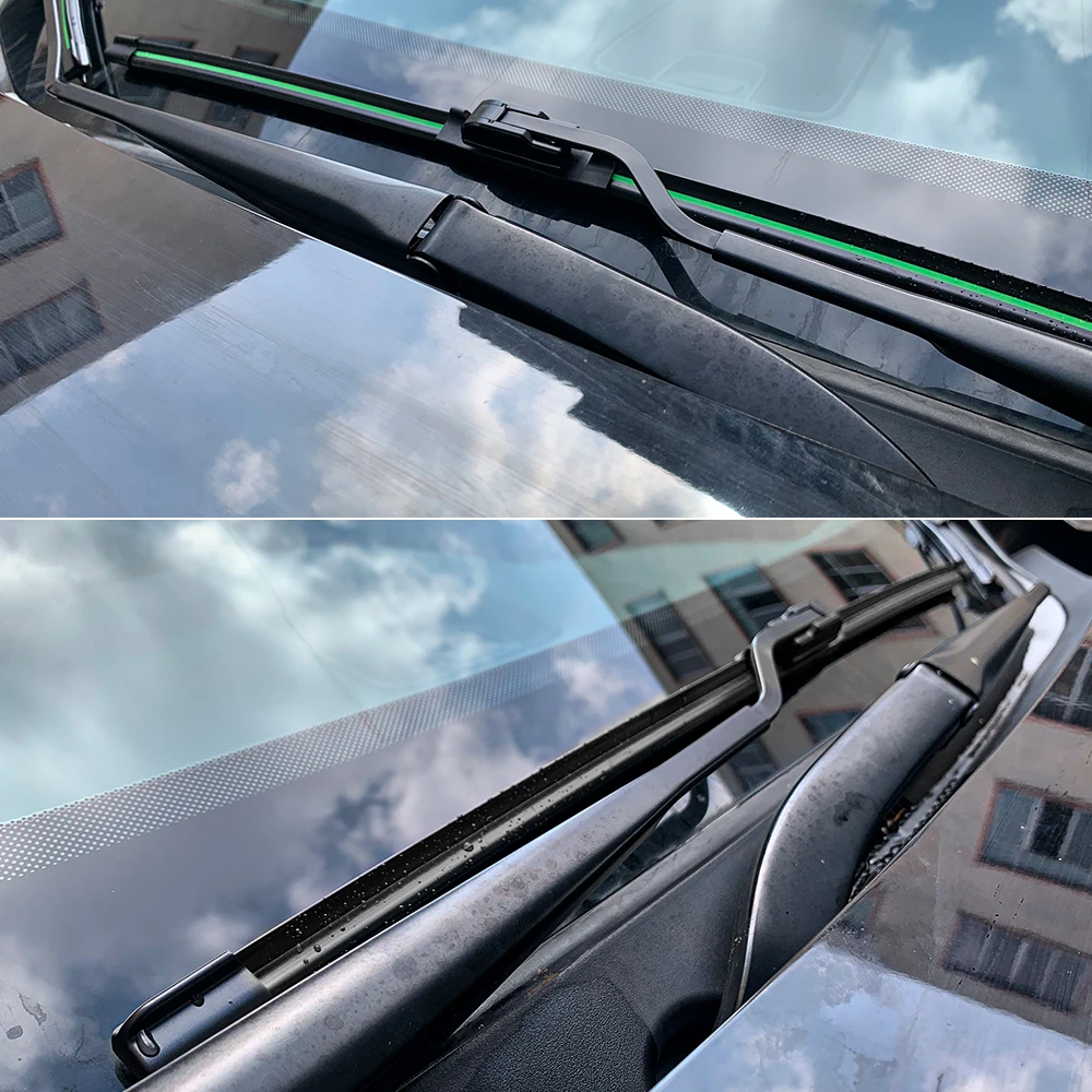 2pcs Front Windshield Wiper Blades For Toyota Prado J120 J150 2002-2023 2007 2008 2010 2014 2015 Windscreen Window Accessories