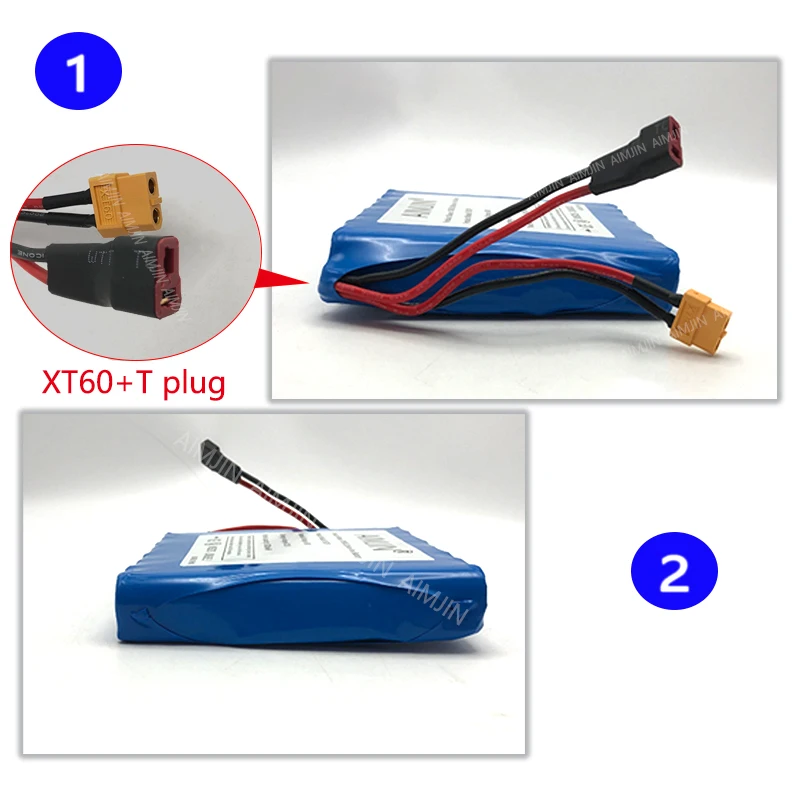 Rechargeable lithium-ion battery 16S1P 60V,3000mAh, used for battery replacement in electric unicycles and electric scooters