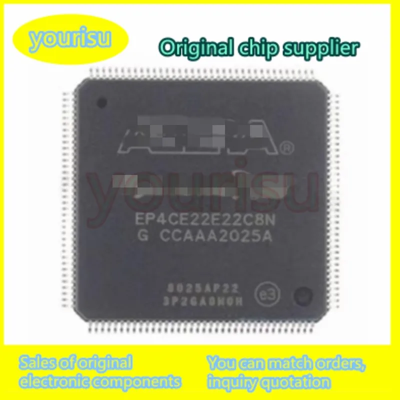 1Pcs/Lot EP4CE22E22C8N EP4CE22E22C8 EP4CE22E22 IC FPGA 79 I/O 144EQFP Chip