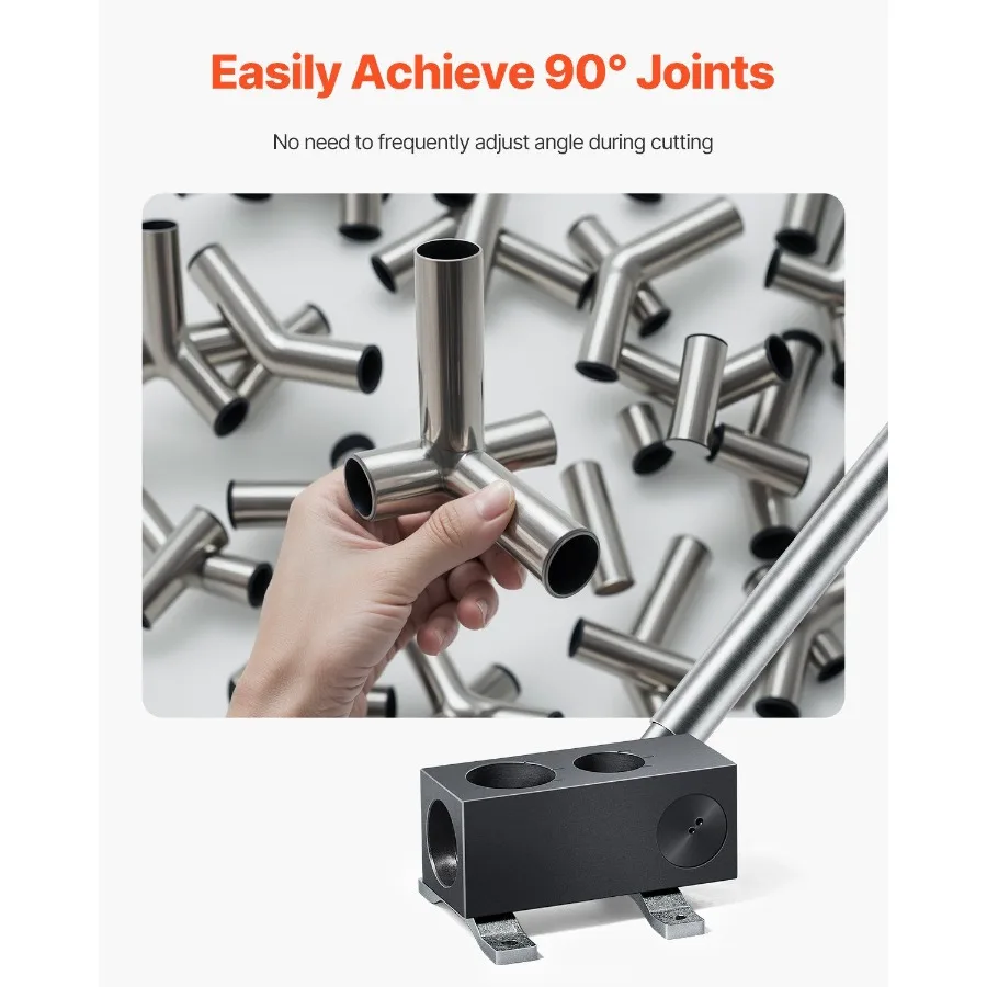 Tubería con muescas para tubos y muescas para herramienta de muescas para tuberías de 1,5 y 2 pulgadas