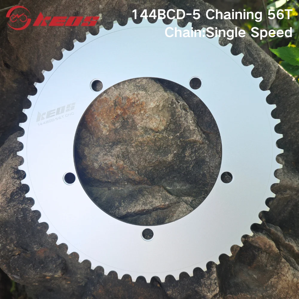KEOS 144BCD Bike Fixed Gear Chainring Single Speed CNC Aluminum