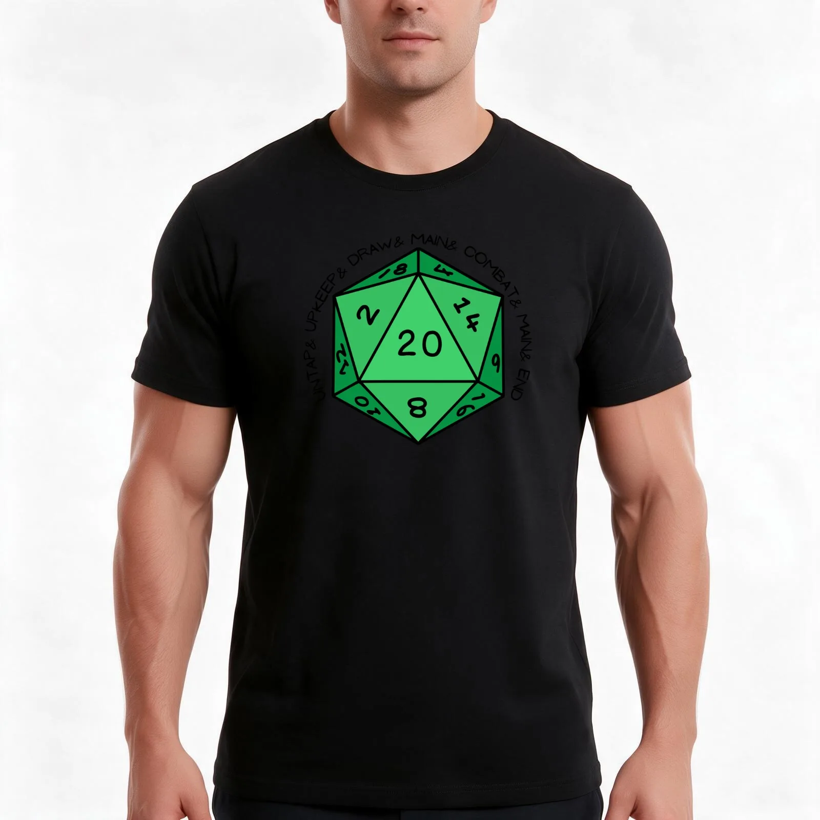 UNTAP, UPKEEP, DRAW MTG Inspired T-Shirt, Summer Casual Cotton Tee, Oversized Streetwear Tops, Vintage Graphic Print