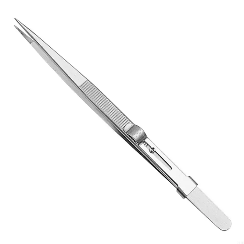 C1FE Soldadura portátil Tweezer Diamond Pick Up Weezers para Diy Crafting