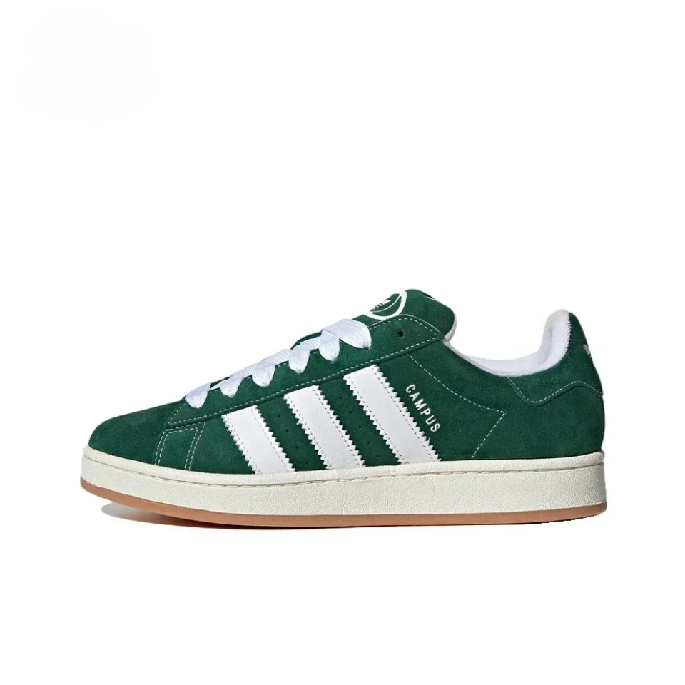 Adidas Originals CAMPUS 00s Men\'s and Women\'s Skateboarding Shoes Comfortable Light Suede Shock Absorber Non-slip Wear-resistant