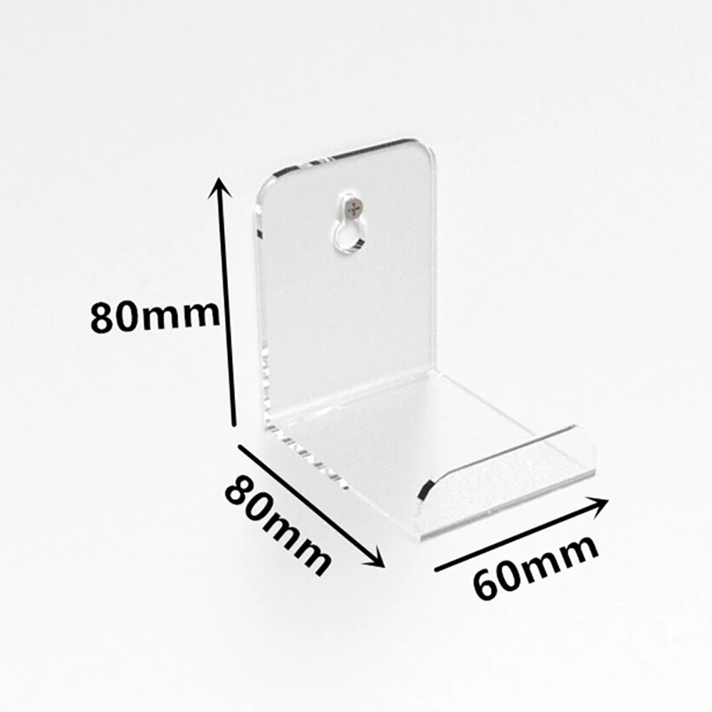 Uchwyt ścienny ręczny kontroler gier akrylowy uniwersalny zestaw słuchawkowy schowek na haki półka stojak na PS 4 Xbox Switch Pro Holder