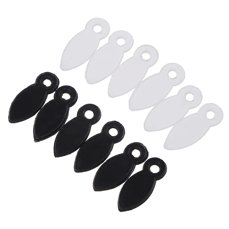 100pcs DIY Rotating Buttons Photo Frame Hooks Picture Accessories Crafts Buckle Black/white