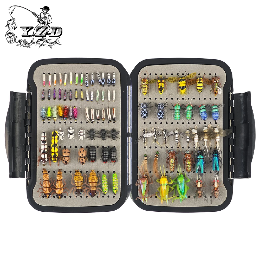 accessori-per-la-pesca-pesca-nuovo-90-pezzi-set-da-pesca-a-mosca-bagnato-e-asciutto-ninfe-streamer-poper-mosche-legatura-kit-materiale-esca-scatola-da-pesca