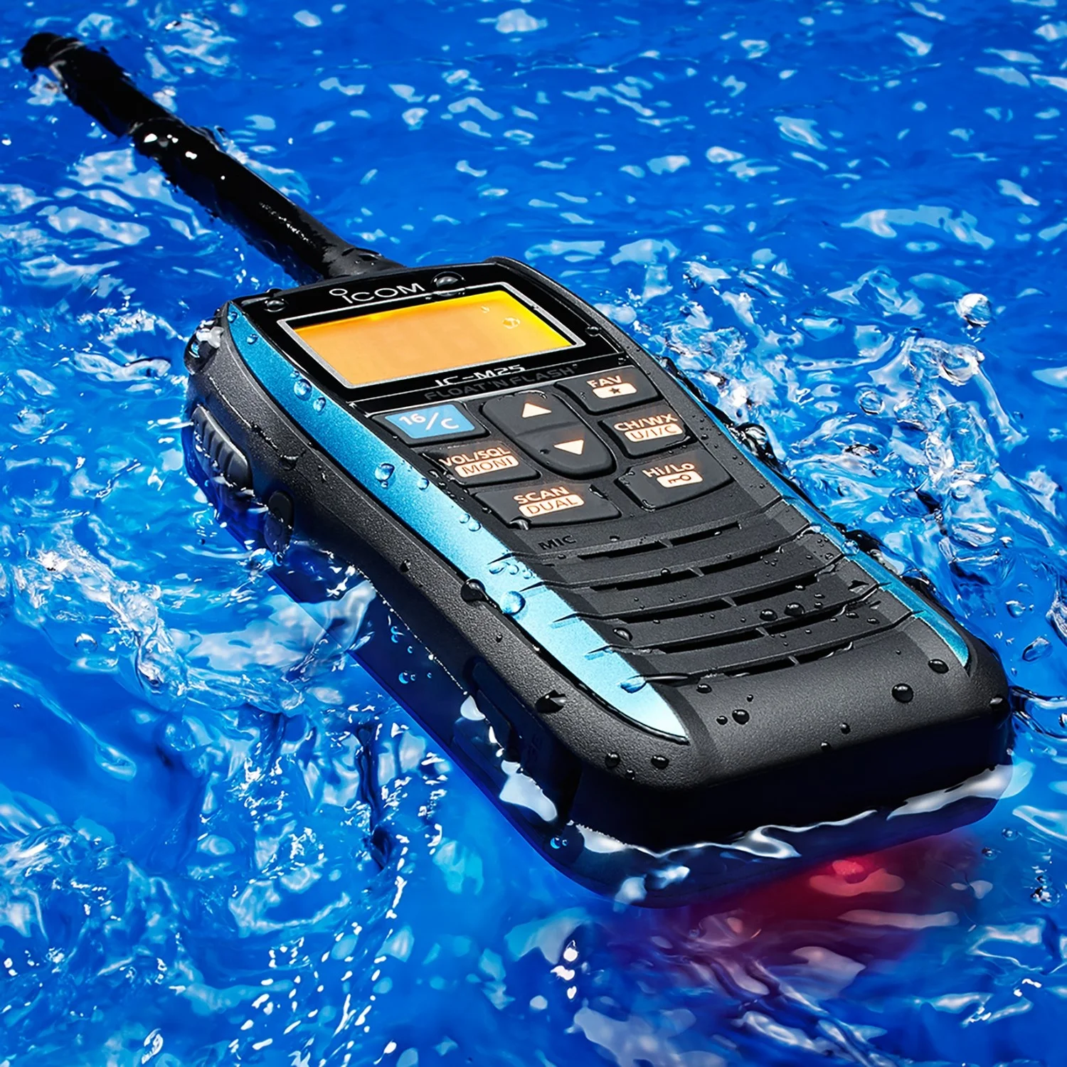 Icom C-M25 VHF MARINE TRANSCEIVER Long Range Handheld Vhf Radio Walkie Talkies