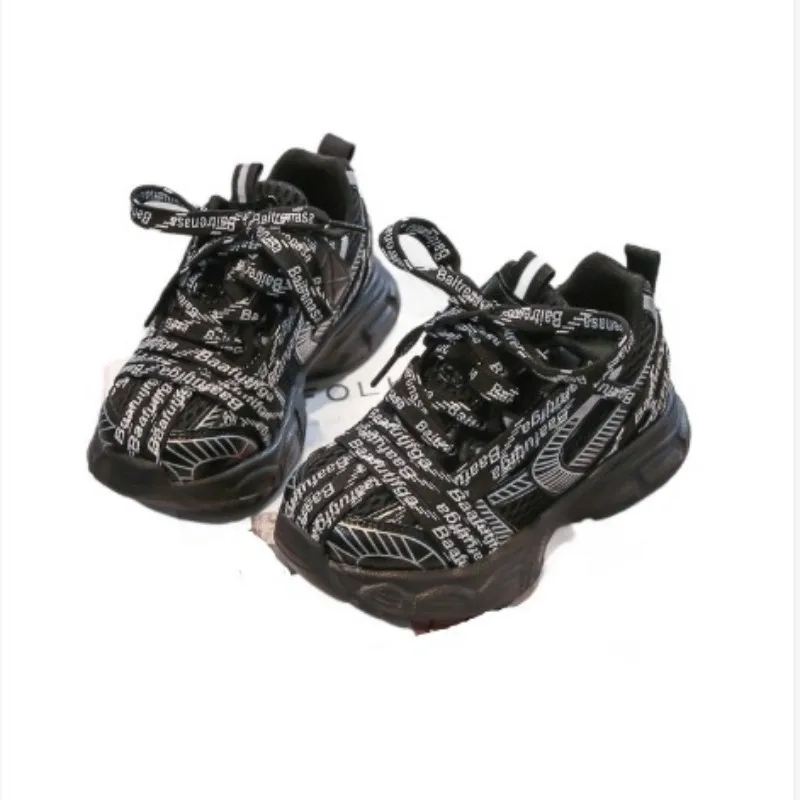 

Autumn New Children's Dad Shoes Hot selling Girls' Strap Street Thick soled Sports Shoes Boys' Soft soled Running Shoes 26-37