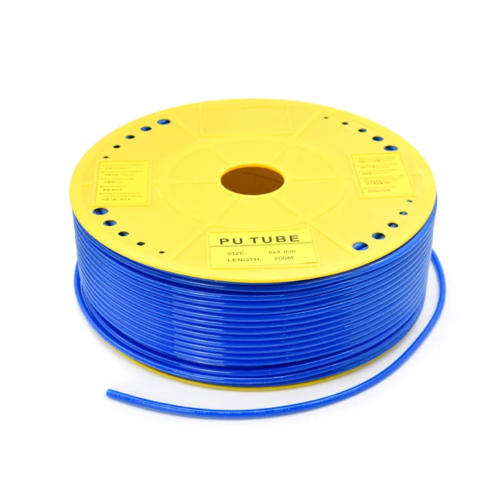 Air Pipe Air Hose Outer Diameter 6mm 6x4mm PU Tube for Air Compressor CO2 Laser Engraving Cutting Machine