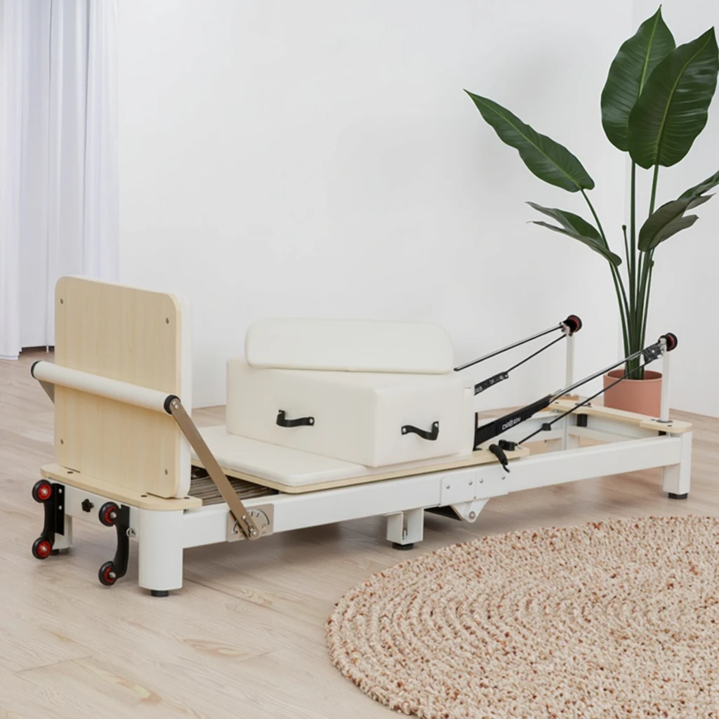 

Best Quality Pilates Reformer Foldable Aluminum Alloy Bed Personalized Customization Adjustable Factory Price