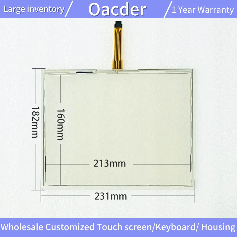 Touch Screen Panel Glass Digitizer for PH41212236 Rve.C P1644-0703-1283 PH41216083 REV.A P2163-0207-01468 TouchScreen