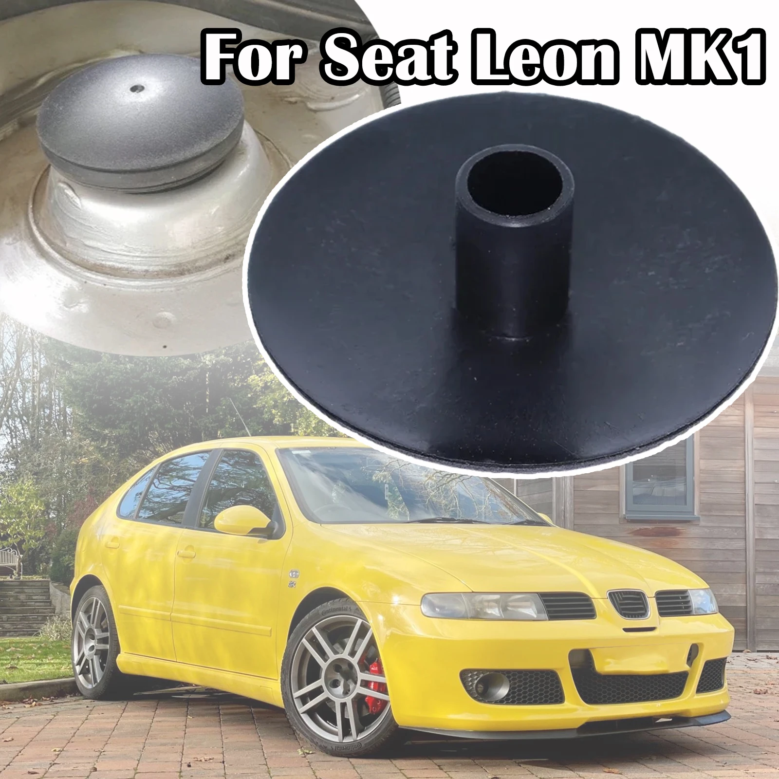 

1X For Seat Leon MK1 1M Upper Strut Locking Nut Cap Front Suspension Shock Absorber Mount Dustproof Waterproof Rustproof Cover