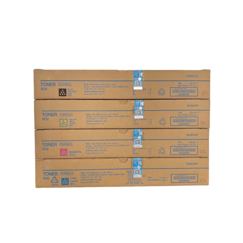 

Оригинальный тонер TN220 для копировального аппарата Konica Minolta C221S C221 C281 C7128 C7122