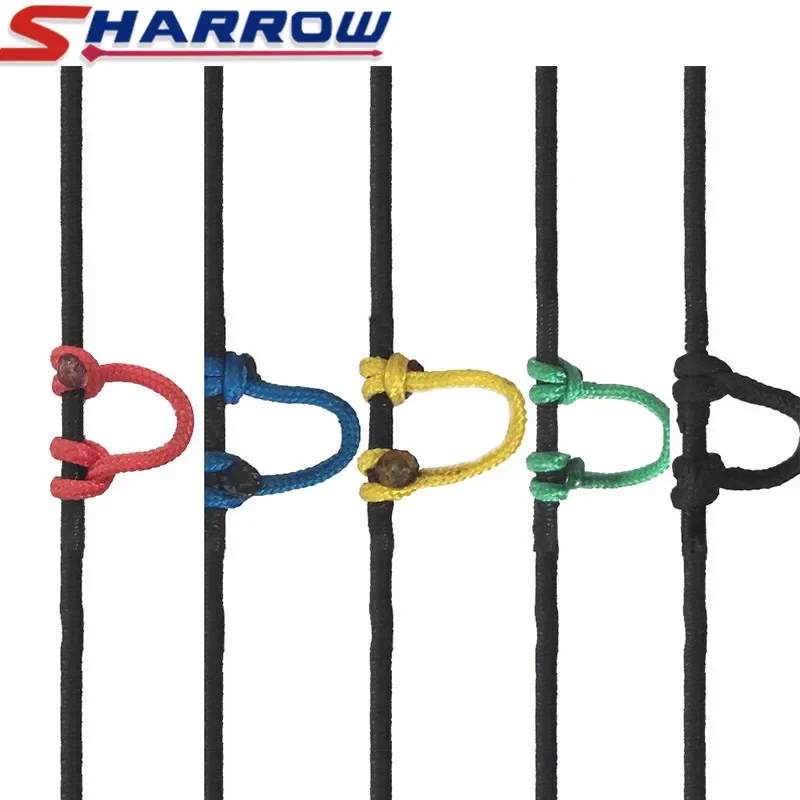 6Meter Archery D Ring Rope DIY Release Tool 4.2mm Diameter 5 Color D Loop Compound Bow Hunting Shooting Accessory