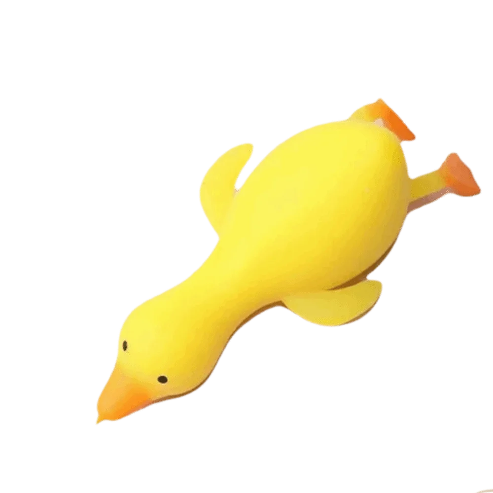 Colorful Duck Pinch Le Squishy Texture Stretch Function Duck Sensory Transformable Fun Design Duck Vent Children Play