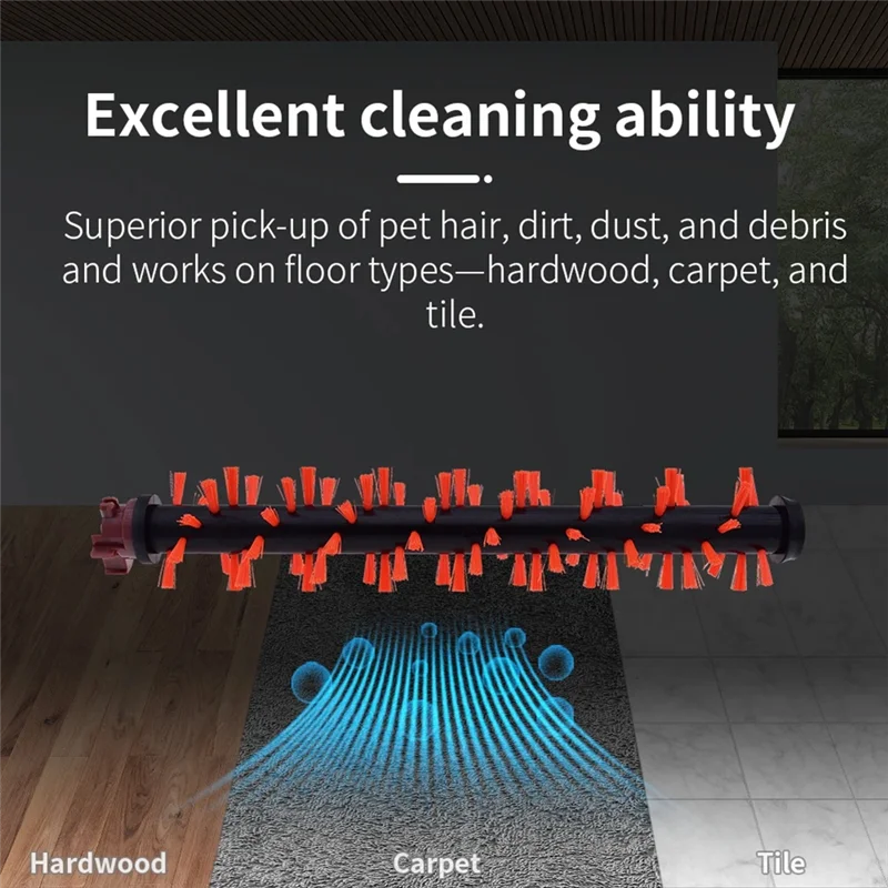 ABUD-Per Bissell Crosswave 1785 Serie 17132 17852 17853 1866 1868 1926 2306 Accessori per aspirapolvere Spazzola a rullo Filtro Hepa