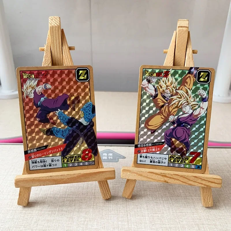 DIY Homemade Dragon Ball 7th Son Goku Piccolo Flash Card  A Set of 38pcs Anime Game Peripheral Collection Christmas Present