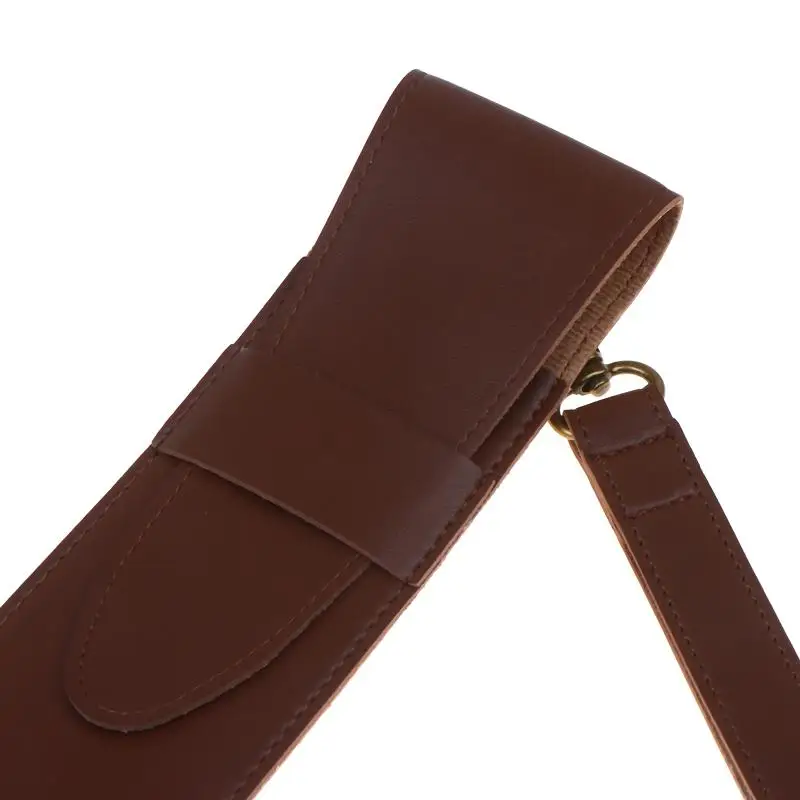 Tragbare Trommelstöcke-Tasche, Trommelstöcke-Etui aus PU-Leder, Trommelstöcke-Halter für alle Trommelstöcke und Schlägel. – Detail 10