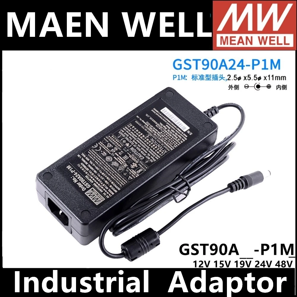 MEAN WELL GST90A12-P1M GST90A15-P1M GST90A19-P1M GST90A24-P1M GST90A48-P1M Meanwell Switching Power Supply Single group output