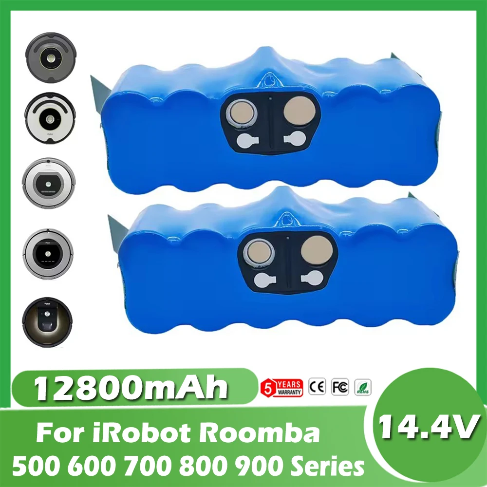 Ni-MH аккумулятор 14,4 В, 5,2 Ач для пылесоса iRobot Roomba 500 600 700 800 серии 550 560 595 650 655 770 780 790 870 880 866