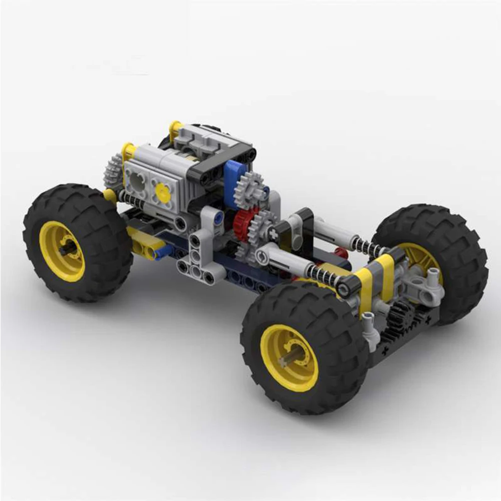 150PCS Building Blocks Buggy Chassis Off-Road Vehicle MOC Toy Puzzle Creative Science Education Model Technical Bricks Parts