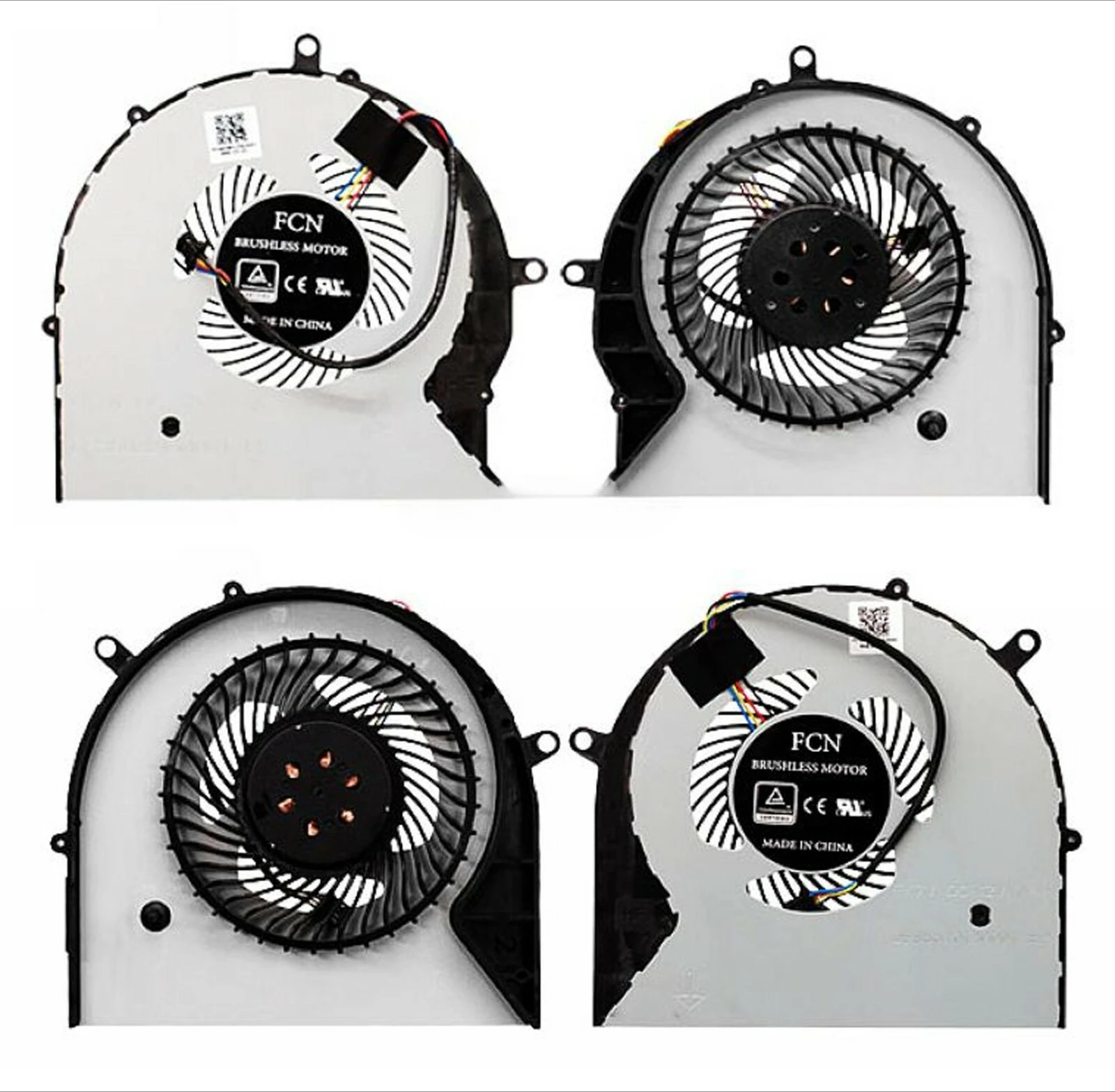 New FOR ASUS FX503VM CPU Fan + GPU Fan FK7W DC 12V 0.4A DFS602212M00T