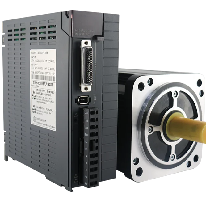 

380 В 2,6 кВт 10 Нм 23 бит 130 мм 3-фазный серводвигатель переменного тока с приводом130M10025B + M1534P Серводвигатель 2500 об/мин для фрезерного станка