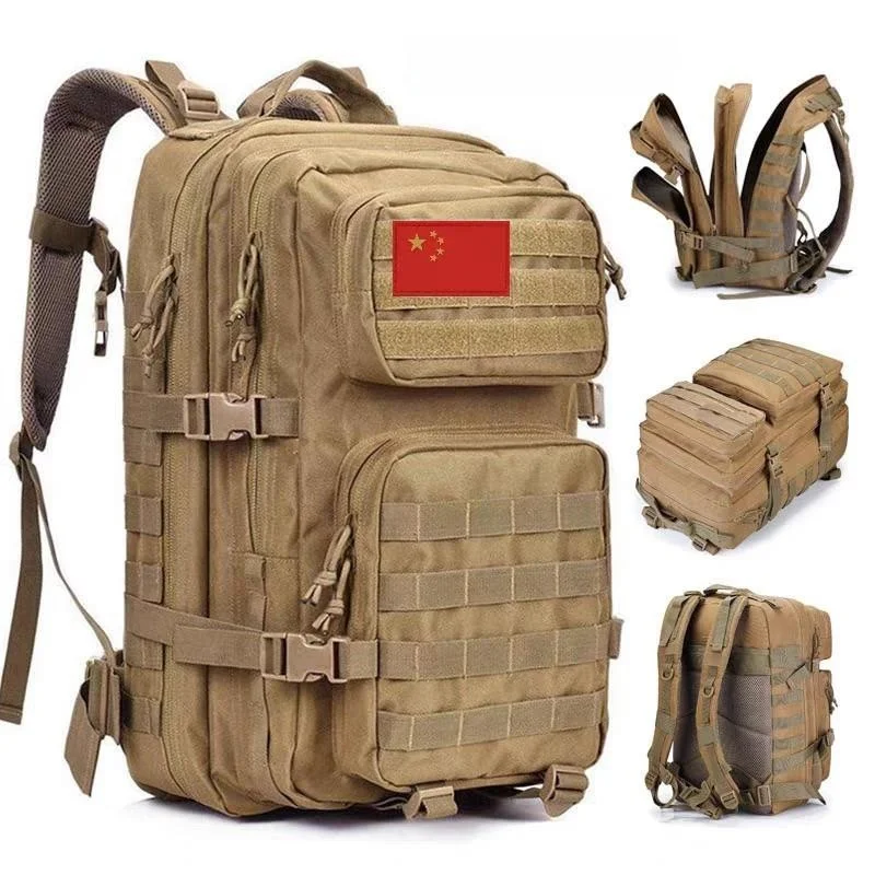 

Waterproof Outdoor Cycling Cam 45L Tactical Atta Bapa Men's Large Capaci Double oulder Mountain Climbing Travel...