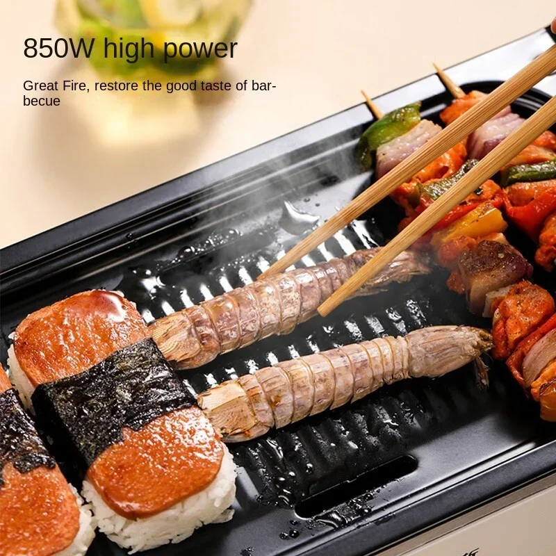 Multi-purpose Multi-purpose Cooking Pot Electric Barbecue Pot Non-stick Frying Pan Household Electric