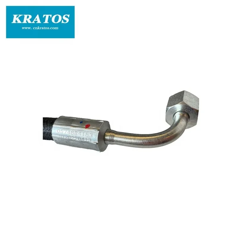 AtlasCopco Screw air compressor Spare 0574884153 oil pipe high temperature resistant metal head hose