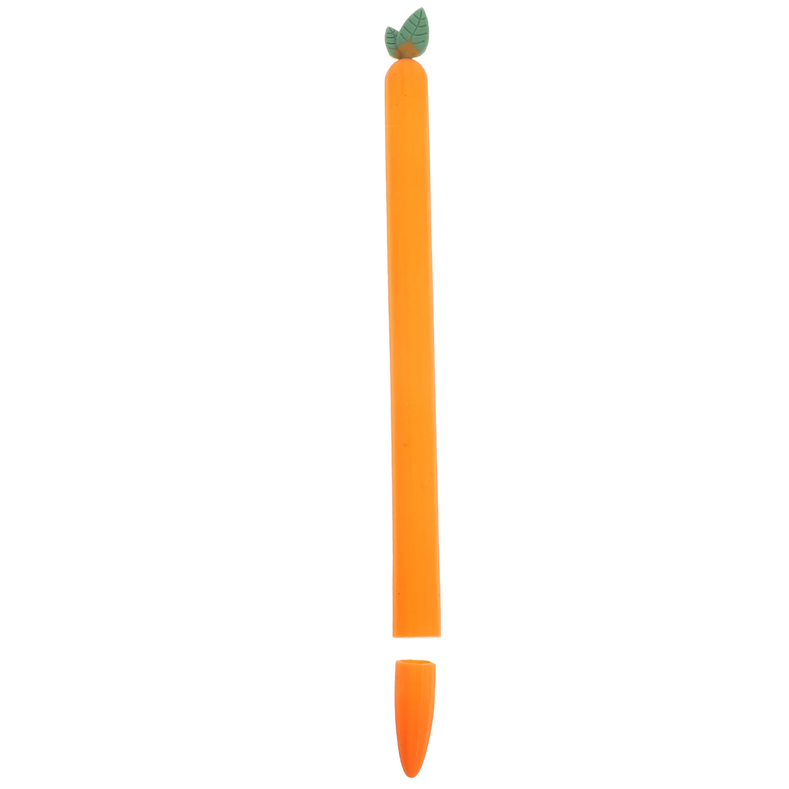 

1Pcs Pencil Silicone Stylus Pen Cover Cartoon Carrot Design Protective Sleeve Anti-Scratch Touch Pen Stylus Cover