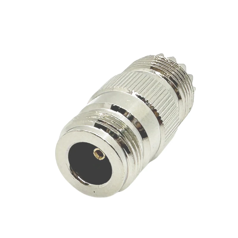 N Female to UHF Female Adapter L16 N to SO-239 SO239 Coaxial Connector Brass Straight for Antenna Wireless LAN Devices