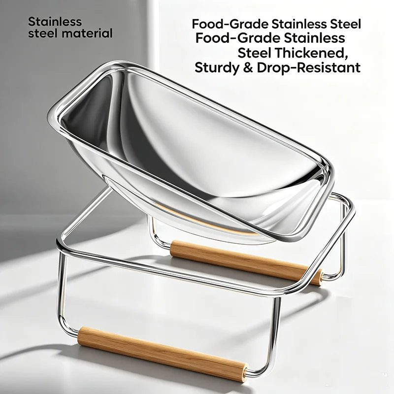 Stainless Steel Double Pet Bow - Royal Canin Food Medium 评论和价格