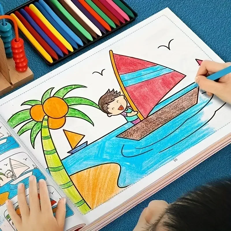 46-seitiges Malbuch für Kinder – Kids Education Drawing Bewertung und Preis