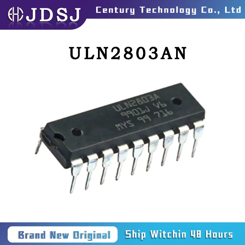 10PCS/100PCS ULN2803AN TRANS 8NPN DARL 50V 0.5A 18DIP Brand New Original Chip